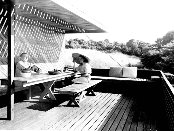 Pedro E. Guerrero, Marcel and Connie Breuer, New Canaan, CTMarcel Breuer, Architect, 1949