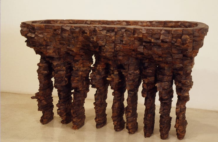 Ursula Von Rydingsvard, Nine Finger Bowl, 1993