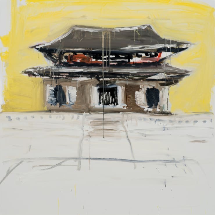 Hyeonkyeong You There is no end, 2024 Oil on canvas 148 x 148 cm 58 1/4 x 58 1/4 in