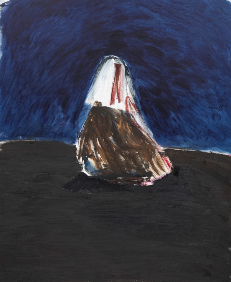 Hyeonkyeong You Sitting, 2024 Oil on canvas 138 x 112 cm 54 3/8 x 44 1/8 in