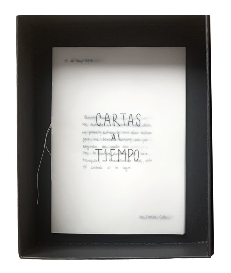 Catalina Torres, Boceto de cartas al tiempo, 2018