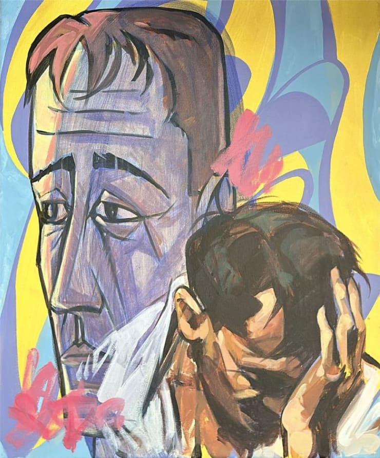 César Gabler oil on canvas 60 x 50 cm