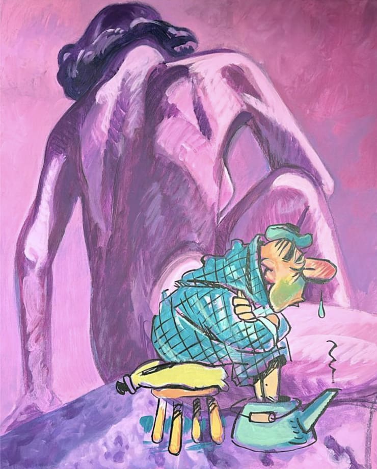 César Gabler oil on canvas 60 x 50 cm
