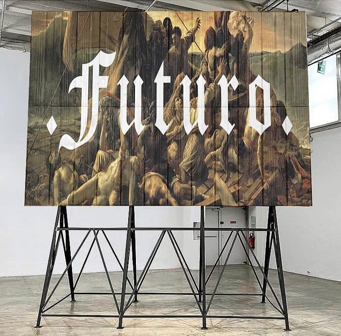 Jose Yisa, Escultura publicitaria - Proyecto FUTURO (Advertising sculpture - FUTURO Project ), 2022