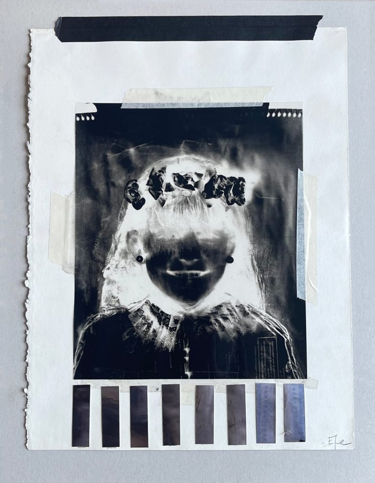 Fernanda Gutiérrez Boceto Hijas de Bacon II, 2019 Técnica mixta sobre papel 44 x 34 cm