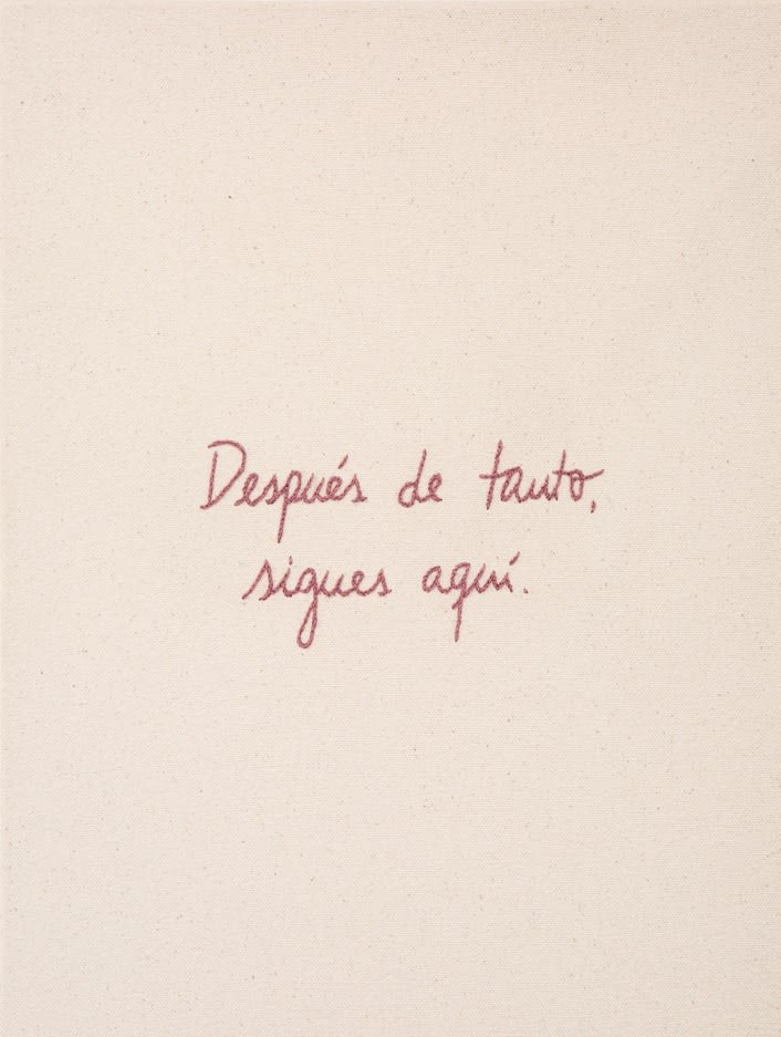 Catalina Torres, Después de tanto (After everything), 2018