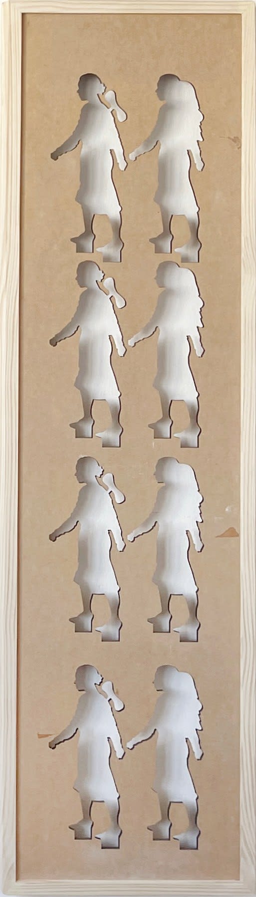 Bruna Truffa, Matriz caminantes IV, 2019
