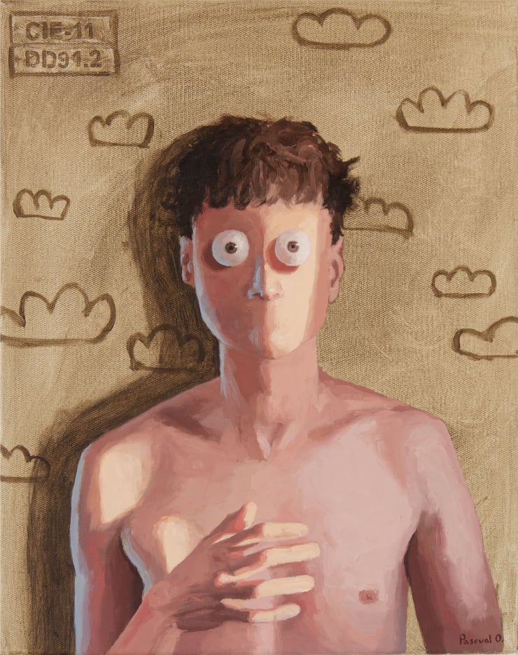 Pascual Ovalle ICD-11 DD91.2 (ICD-11 DD91.2), 2024 Oil on linen 50 x 40 cm