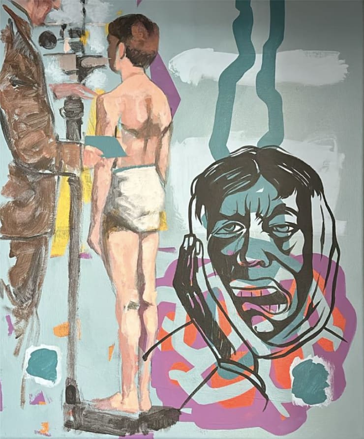César Gabler oil on canvas 60 x 50 cm
