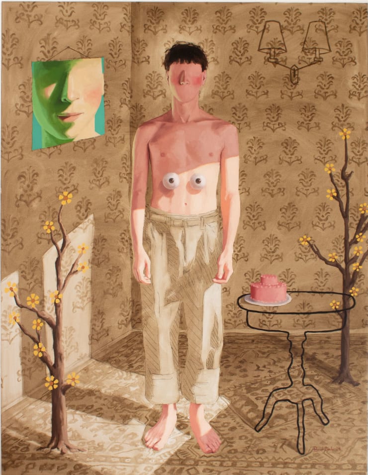 Pascual Ovalle CIE-11 DD91.2 - 2 (ICD-11 DD91.2 - 2), 2024 Oil on linen 100 x 130 cm