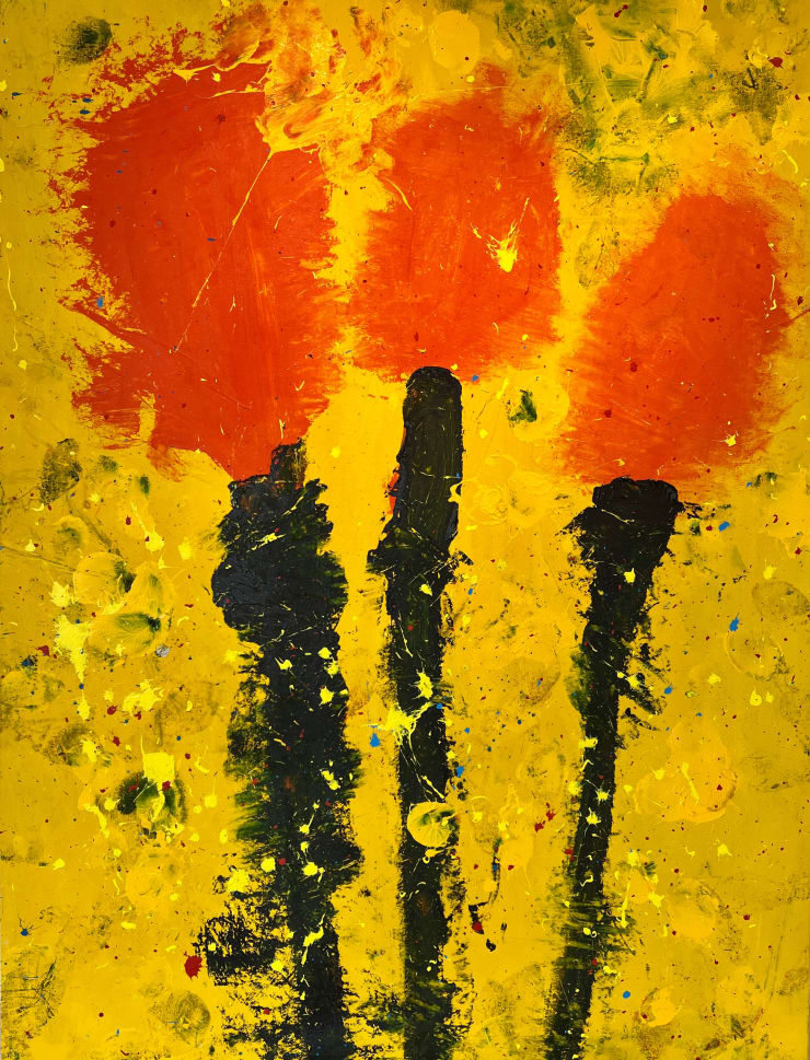 Jorge Luis Santos, Tres Flores Naranjas, 2022