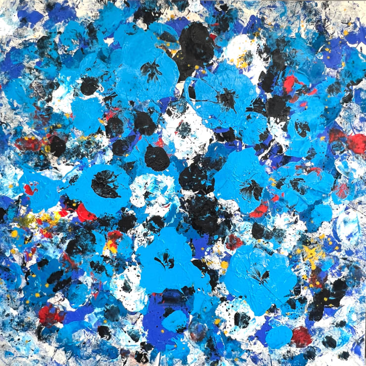 Jorge Luis Santos, Azul para Ella / Blue for Her, 2022