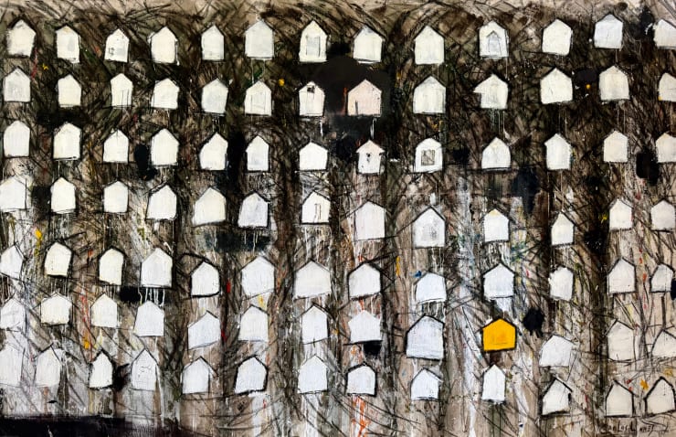 Carlos Llanes, Yellow House, 2025