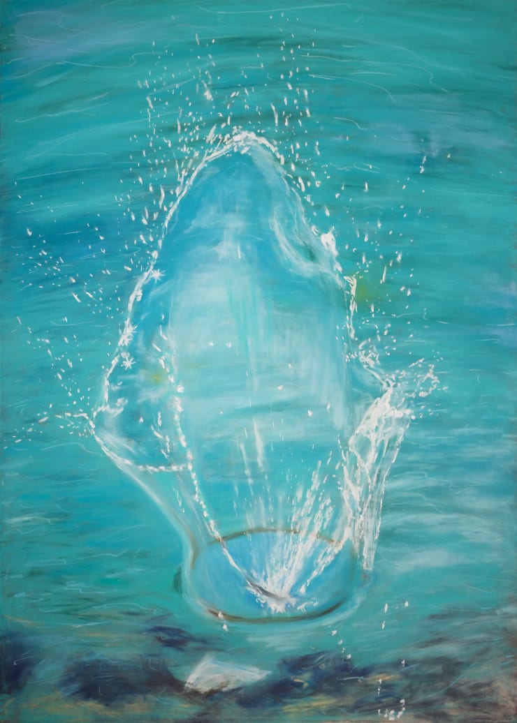 Sohrab Hura, The rock in her hand, 2023