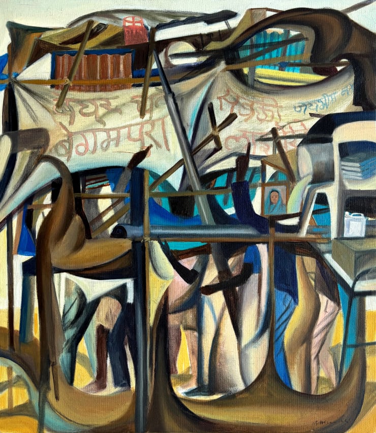 Vikrant Bhise, Disruptions and destructions (IV), 2025