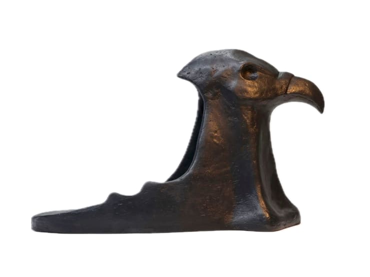 Prabhakar Pachpute, The cliff and the agony of the bird, 2025