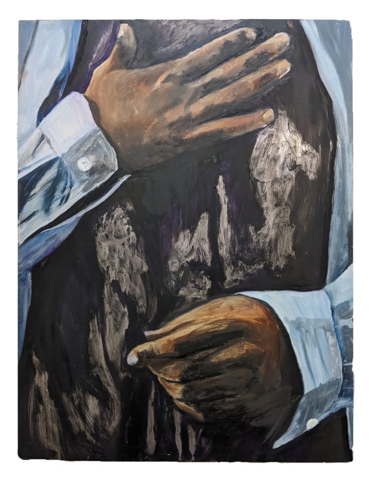 Bhasha Chakrabarti, Just Your Hands (after the Song of Songs) V, 2025