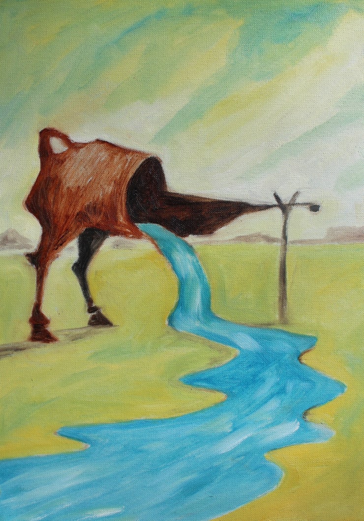 Prabhakar Pachpute, Museum Menageries 30, 2020