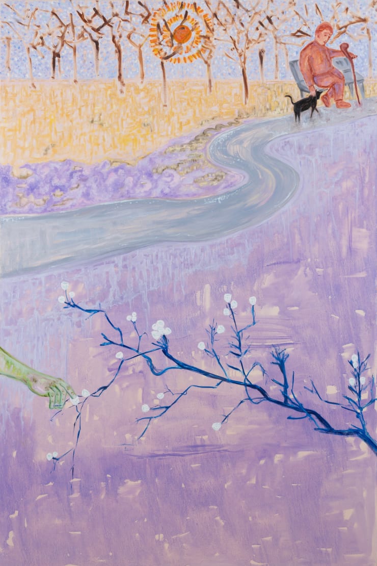 Sohrab Hura, The bougainvillea tree and summer sun, 2026