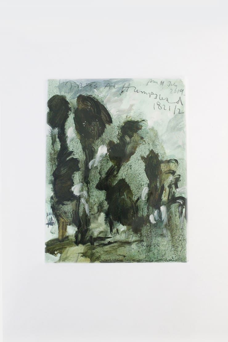 Philip Maltman, Trees at Hampstead 1821/2