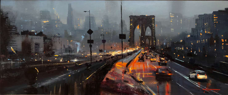 Traffic at night