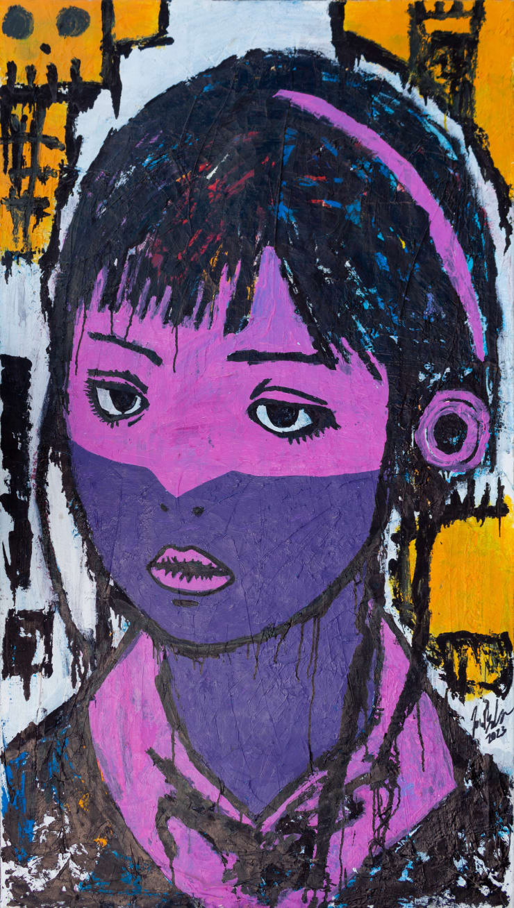 Jan Böhmer Violet Girl, 2023