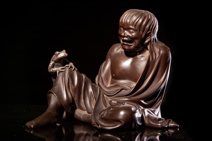 Japanese Late Meiji Taisho Period Bronze