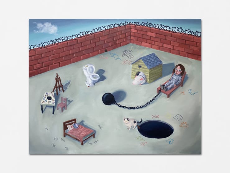 Rei Xiao, Ball and chain, 2022