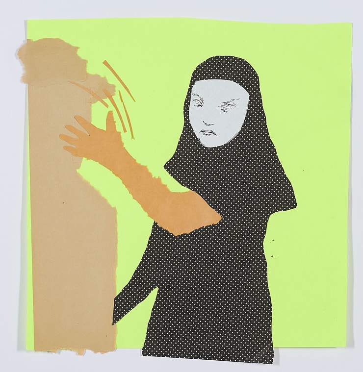 Rita Ackermann, Hit (Heat), 2001