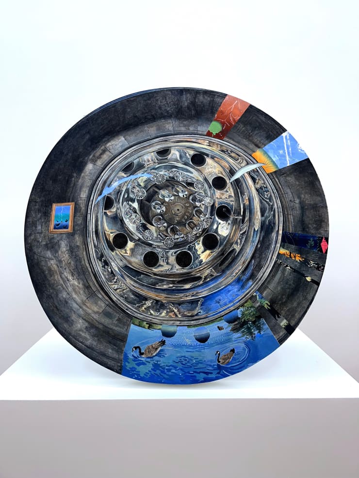Ian Ha, Rosenquist’s flat tire, 2023