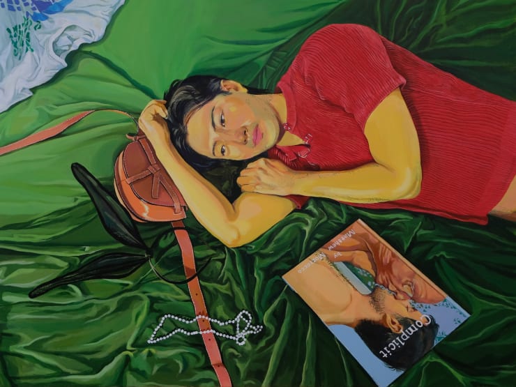 Li Wang, Jing with their Loewe Bag, 2023