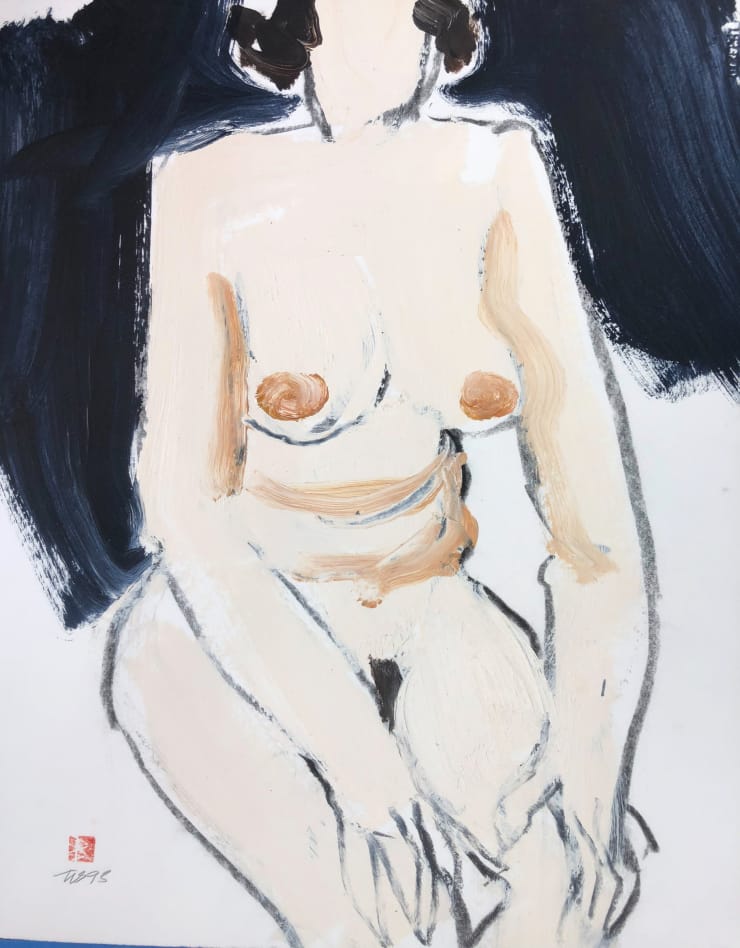 Freeman W. Butts, Figurative Artwork by Freeman W. Butts (1928-1998), 1993