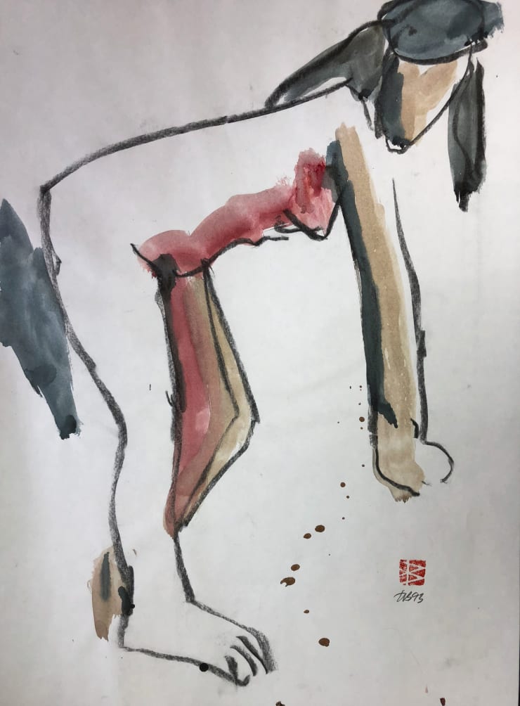 Freeman W. Butts, Figurative Artwork by Freeman W. Butts (1928-1998), 1993