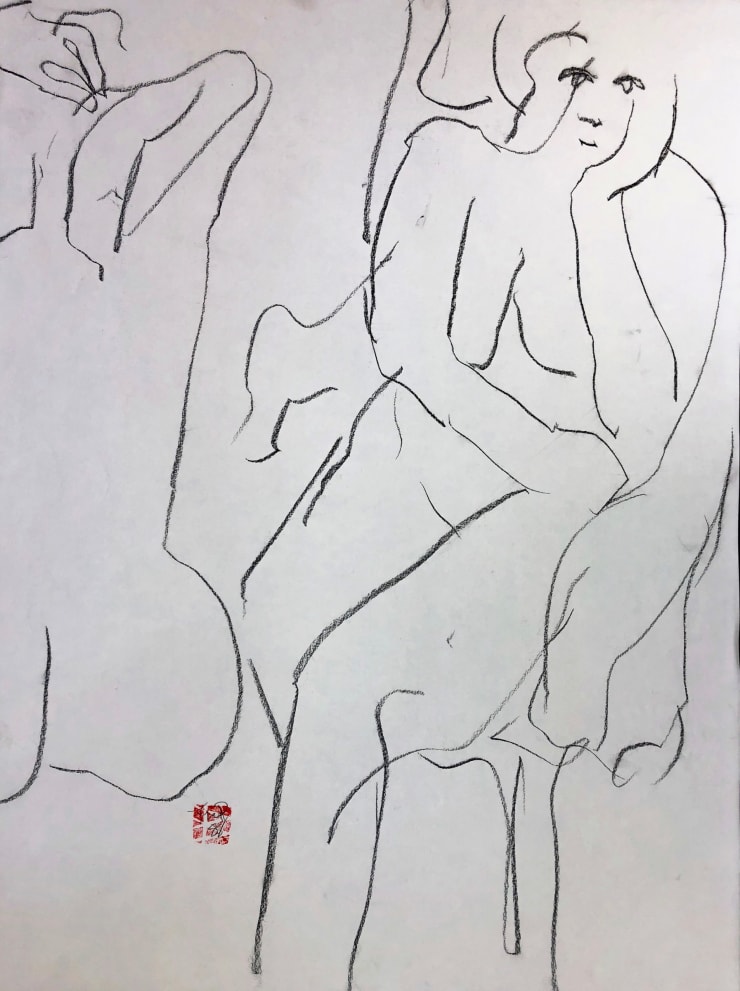 Freeman W. Butts, Figurative Artwork by Freeman W. Butts (1928-1998)