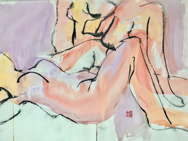 Freeman W. Butts, Untitled Studio Artwork by Freeman W. Butts (1928-1998)