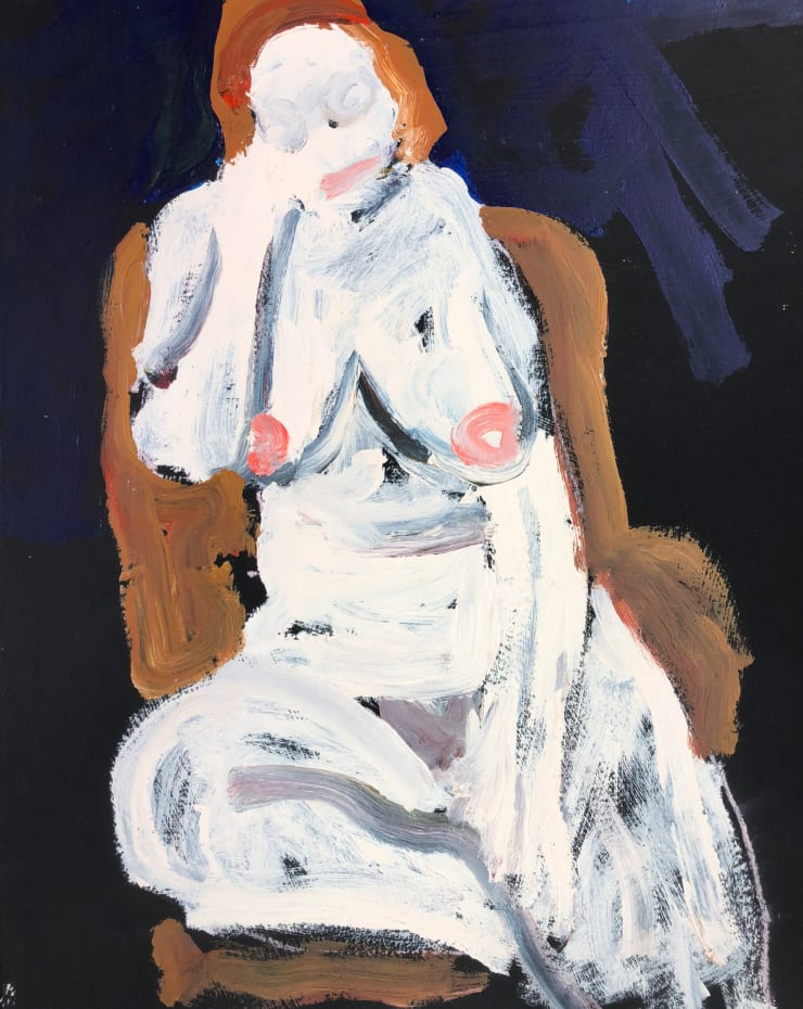 Freeman W. Butts, Figurative Artwork by Freeman W. Butts (1928-1998)