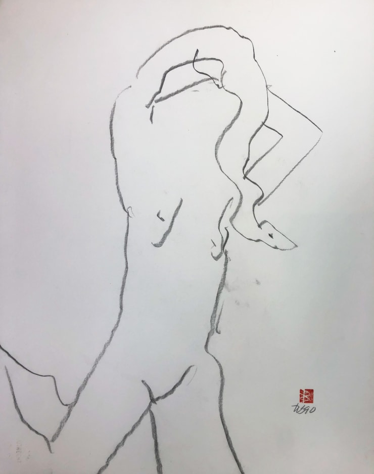 Freeman W. Butts, Figurative Artwork by Freeman W. Butts (1928-1998)