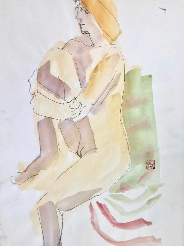 Freeman W. Butts, Figurative Artwork by Freeman W. Butts (1928-1998), 1983