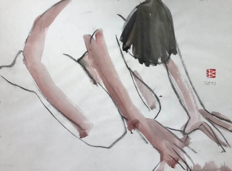 Freeman W. Butts, Figurative Artwork by Freeman W. Butts (1928-1998), 1993