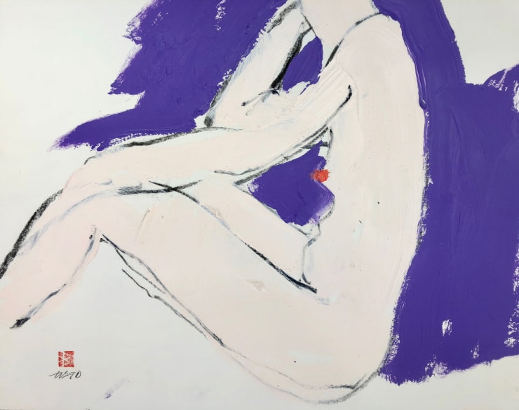 Freeman W. Butts, Figurative Artwork by Freeman W. Butts (1928-1998), 1990