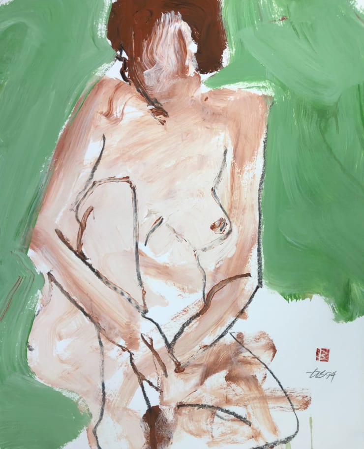 Freeman W. Butts, Figurative Artwork by Freeman W. Butts (1928-1998), 1994