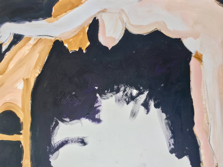 Freeman W. Butts, Untitled Studio Artwork by Freeman W. Butts (1928-1998)