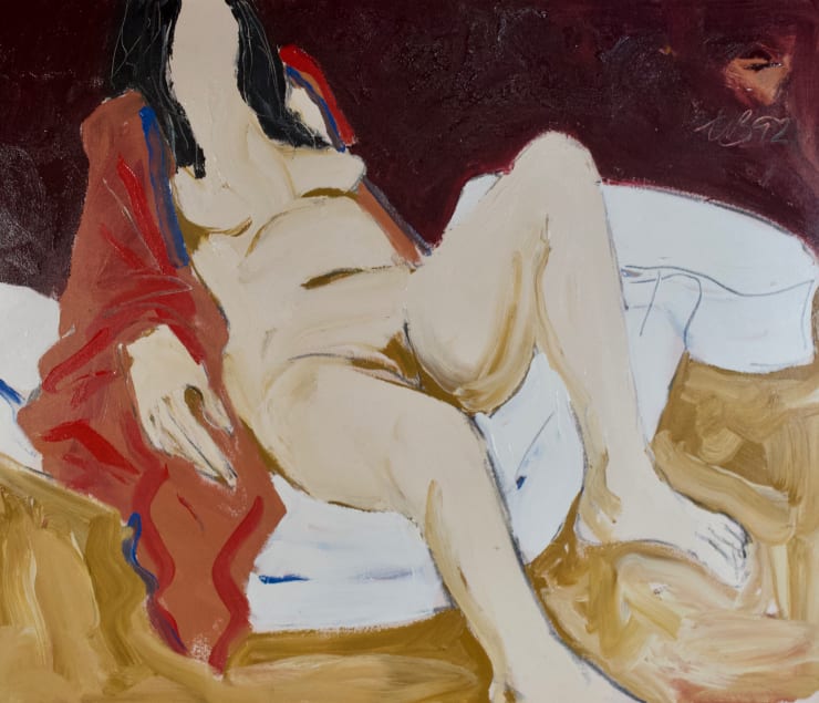 Freeman W. Butts One 10 92 by Freeman W. Butts (1928-1998) Painting 50 x 42