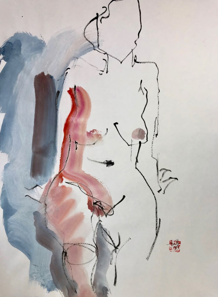 Freeman W. Butts, Figurative Artwork by Freeman W. Butts (1928-1998)