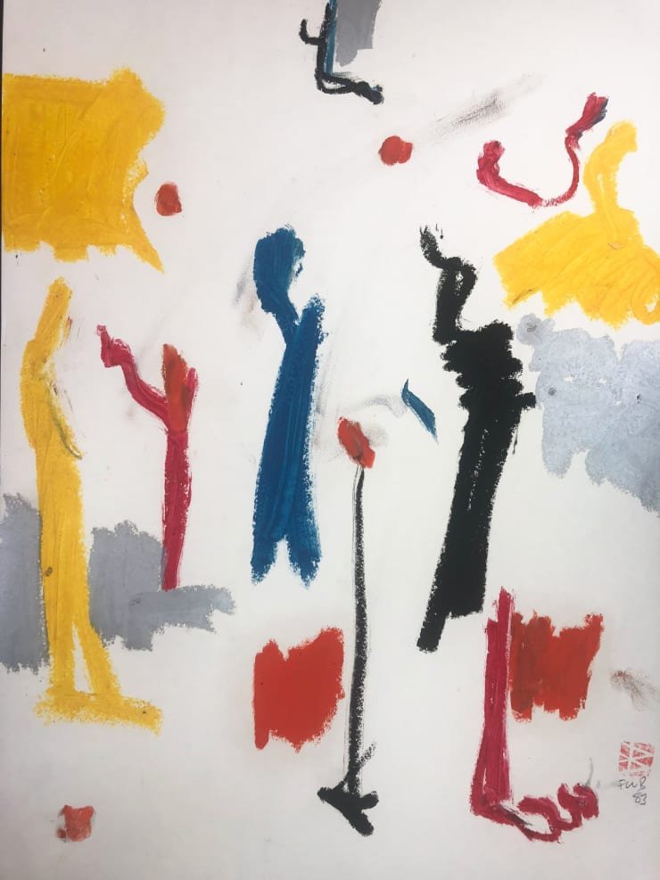 Freeman W. Butts, Figurative Artwork by Freeman W. Butts (1928-1998)