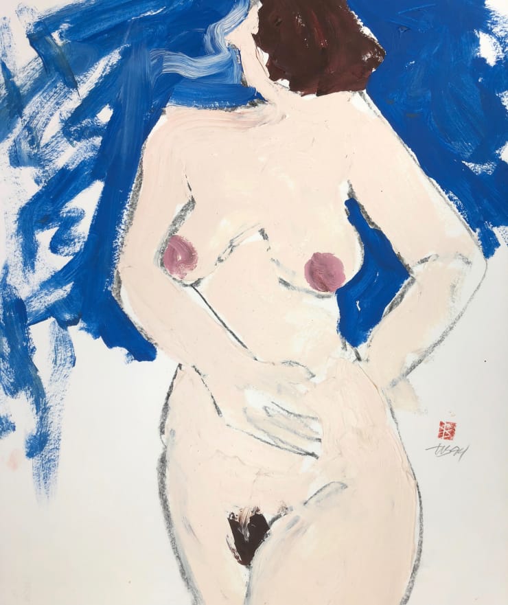 Freeman W. Butts, Figurative Artwork by Freeman W. Butts (1928-1998), 1994