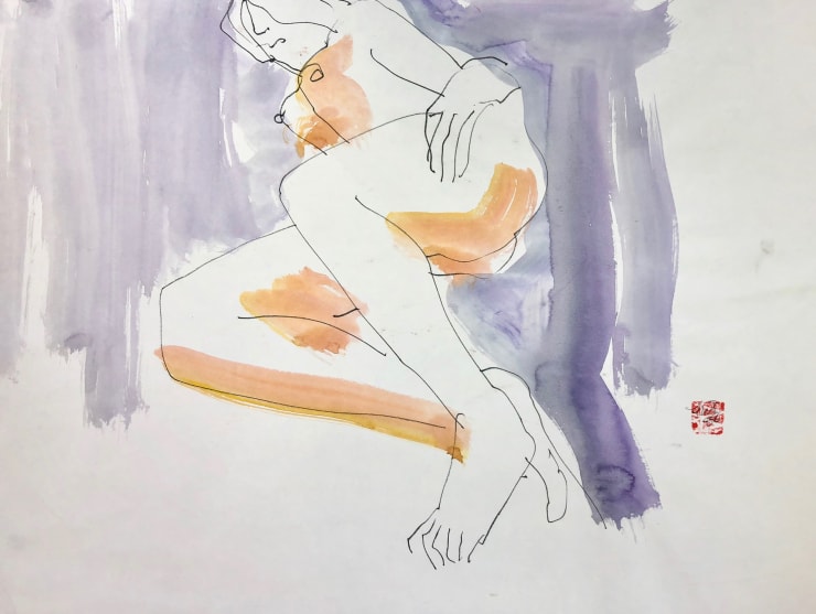 Freeman W. Butts, Figurative Artwork by Freeman W. Butts (1928-1998)