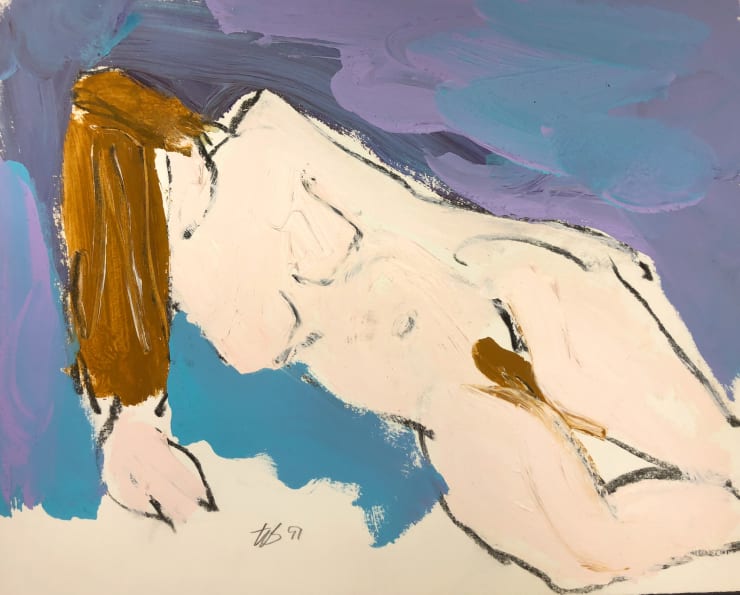 Freeman W. Butts, Figurative Artwork by Freeman W. Butts (1928-1998), 1991