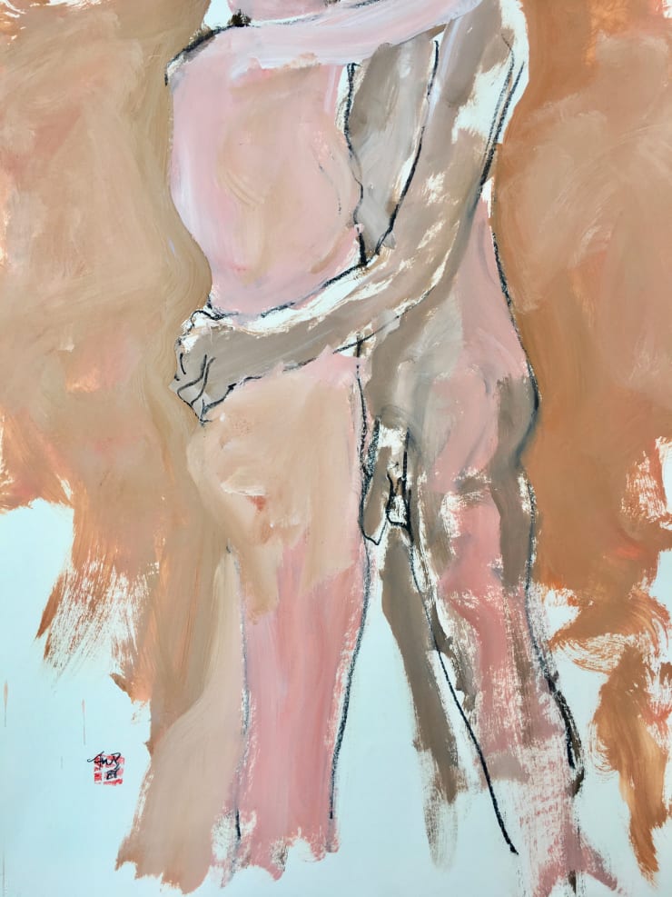 Freeman W. Butts, Untitled Studio Artwork by Freeman W. Butts (1928-1998)