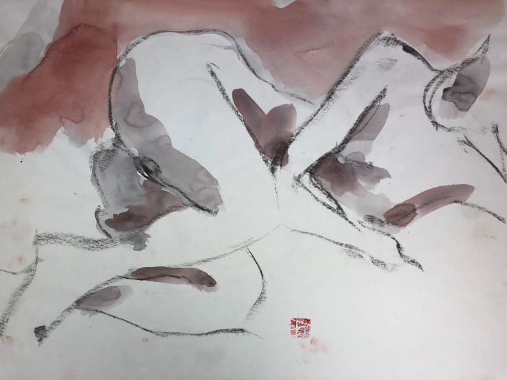 Freeman W. Butts, Figurative Artwork by Freeman W. Butts (1928-1998)